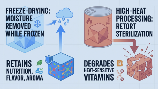 Freeze Dried vs Wet Canned Dog Food: Which Delivers More Real Nutrition?