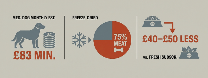 Dog Food Subscription vs Buying in Store: What UK Owners Actually Save (And Get)