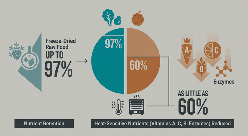 Freeze-Dried Raw vs Dehydrated Dog Food: Which Preserves More Nutrition and Why It Matters