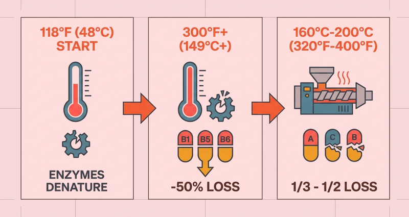 What Happens to Dog Food Nutrients During Cooking: The Heat Damage UK Owners Need to Know About