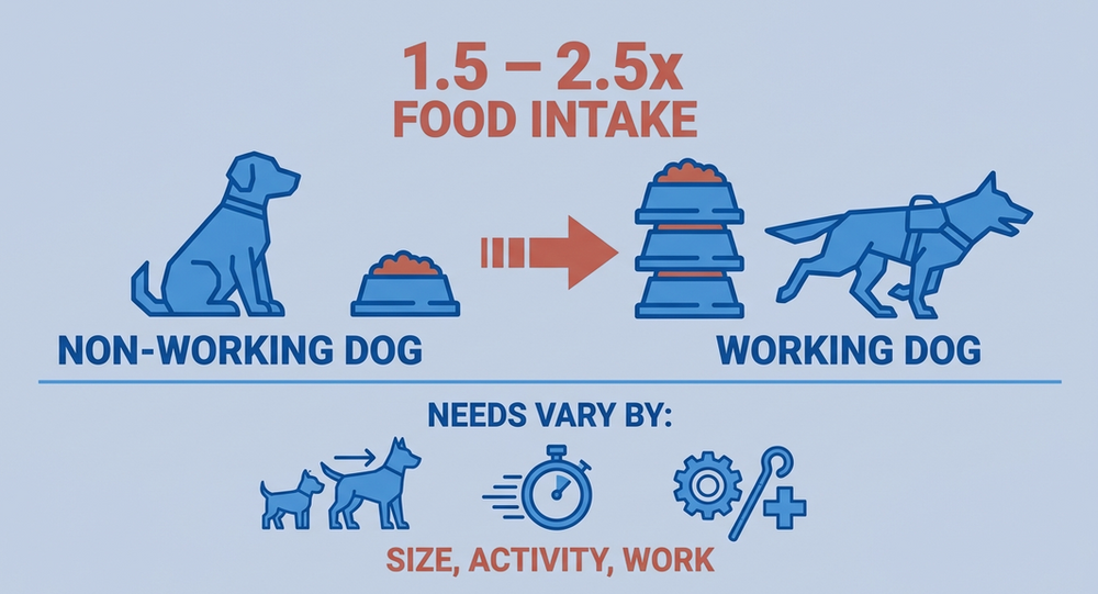 Best Food for Working Dogs: What UK Farmers and Handlers Actually Feed High-Drive Breeds