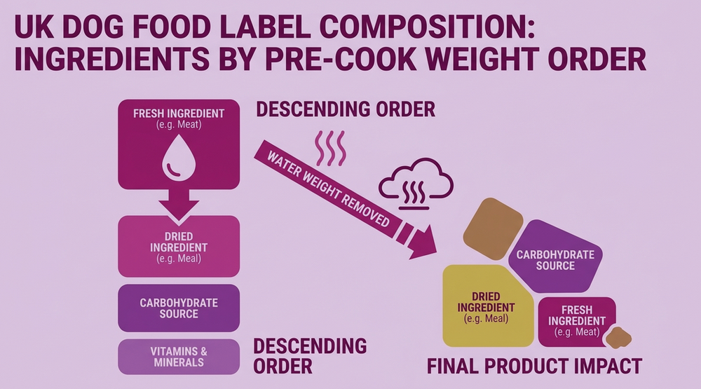 How to Read a Dog Food Ingredients Label: What the Percentages and E-Numbers Actually Mean