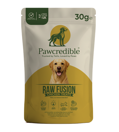 Pawcredible Raw Fusion Freeze-Dried Dog Treats (Pack of 40)